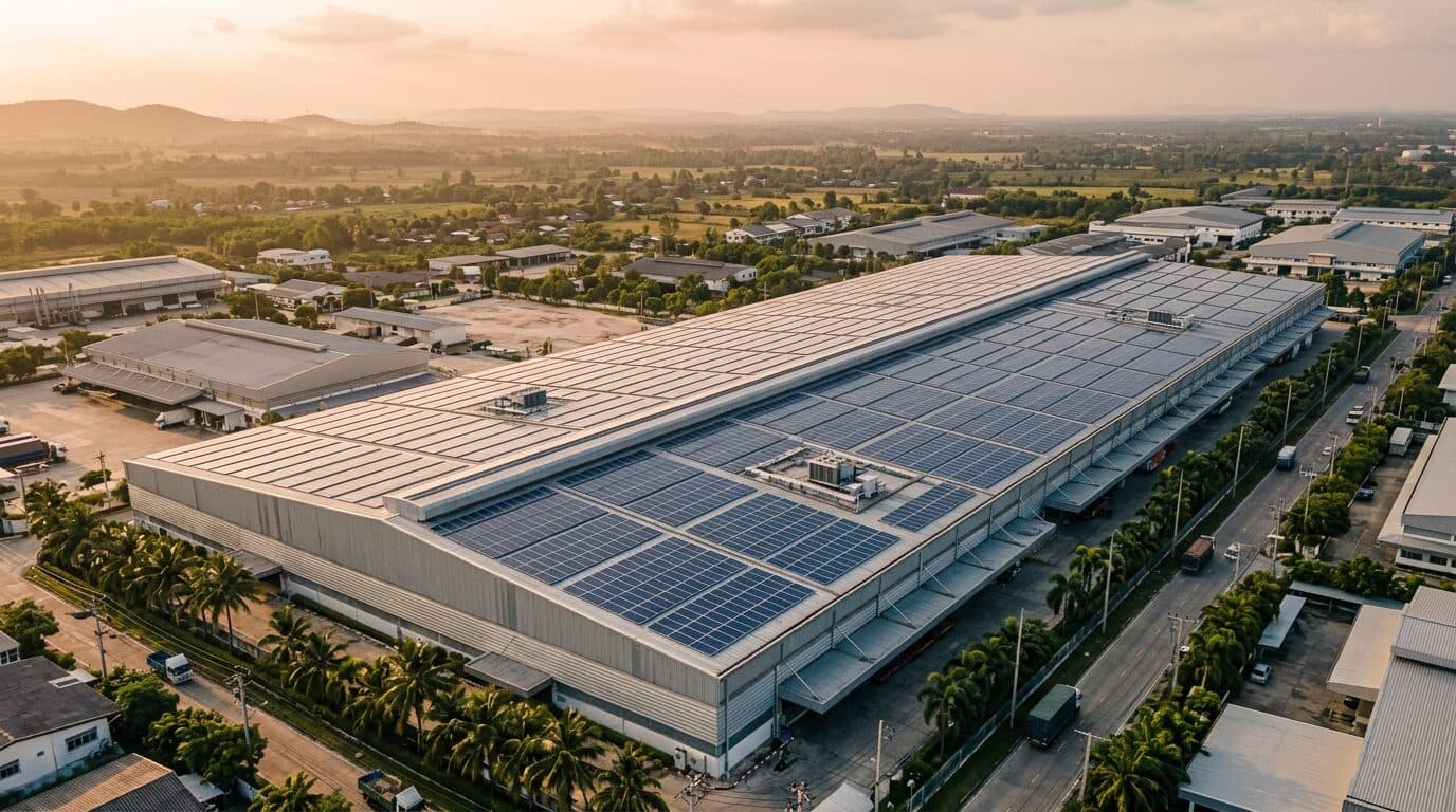 850 kW · ลดค่าไฟ 38% · คืนทุน 5.8 ปี
